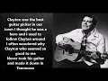 the year that clayton delaney died Tom T Hall with Lyrics