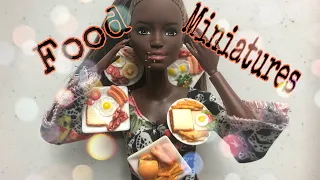 AMAZON DOLL FOOD HAUL BARBIE AND O M G DOLL STOP MOTION Perfect 1 6 Scale Minitures 