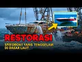 Lagu Restorasi Speedboat Tenggelam: Dari Bangkai Berkarat di Dasar Laut Menjadi Mesin Berkecepatan Tinggi