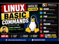 Linux Basic commands MKDIR CD PWD LS PASSWD RM RMDIR BY Pavan BATCH-25