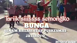 tariik siisss semongko bunga stap puskesmas jatiroto senam kreasi diva dance