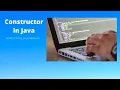 Constructor in Java