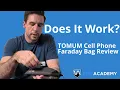 Tomum EMF Faraday Bag Review - Does It Really Work