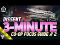 DISSENT CO-OP FOCUS GUIDE MICROCOSM PART 2 3-Minute Campaign Walkthrough