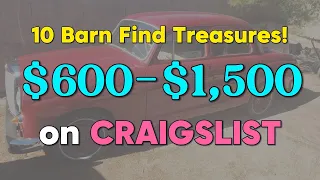 10 Craigslist Classic Cars For Sale by Owner Under 1 500