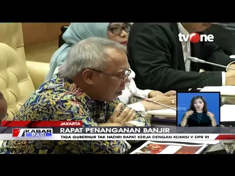 Gubernur Tak Hadir, Rapat Penanganan Banjir Jabodetabek Ditunda | tvOne