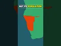 Countries with the Least Population Densities