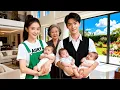 Lagu A 19-year-old expecting triplets discovers  father is a billionaire CEO who treats her like royalty.
