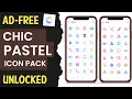 Best Free Chic Pastel Icon Pack App for Android