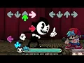 Download Lagu FNF Indie Cross Bendy - Freaky Machine (FC) (4k)