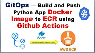 GitOps GitHub Actions Build Docker Image of Python App Push to Amazon ECR