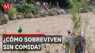 Puente colapsado deja a 300 familias incomunicadas en Guerrero