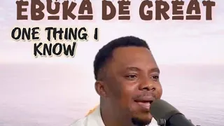 one thing i know video by ebuka de great 