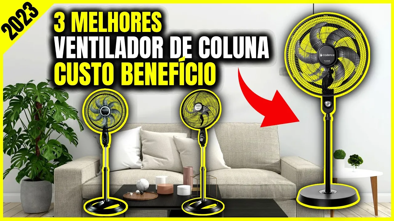 Top 3 Ventilador de Coluna Custo Benefício Para 2023 | Ventilador Barato