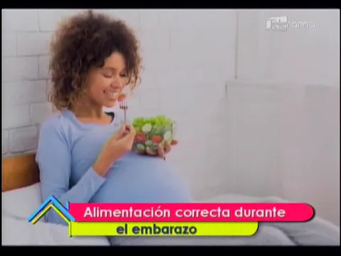 Alimentación correcta durante el embarazo