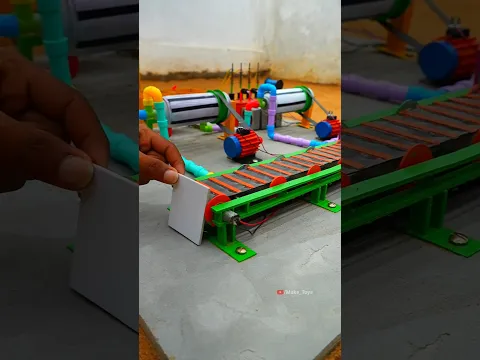 DIY Mini Tiles Factory | Concrete Tiles Manufacturing | Science Project