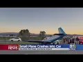Small Plane Crashes Into Car Near Interstate 580 Livermore Airport