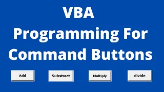 VBA Coding For Command Buttons