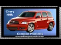 Chevy HHR 2006 to 2011 common problems issues defects and complaints