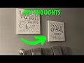 UP CLOSE LOOK - Bathroom Funny Wall Decor
