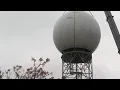 8 000-pound National Weather Service radar in New Braunfels gets a face lift