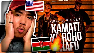 willy paul x bien sauti sol kamati ya roho chafu official music video american reaction kenya