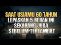Lagu Tenang dan Bahagia di Usia Senja! Lepaskan 5 Beban Ini Sekarang — Agar Hidup Lansia Lebih Bermakna!