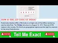 How is the Zip Code of India