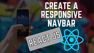React responsive Navbar Tutorial With Javascript and css