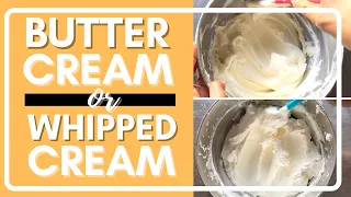 Download Buttercream vs. Whipped Cream | THE BEST ICING FOR YOUR CAKE! MP3