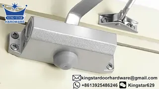 To install a hydraulic door closer within 3 minutes