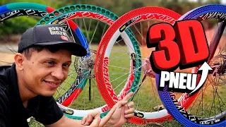 PNEUS feito em 3D será que funciona?