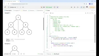 Symmetric Tree LeetCode 101 Java CPP