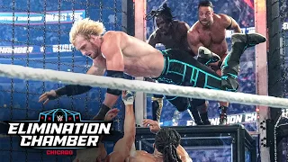 men s elimination chamber match elimination chamber 2026 highlights