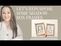 Let s repurpose a shadow frame from Hobby Lobby
