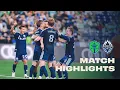 BACK ON TOP Seattle Sounders FC vs Vancouver Whitecaps FC Highlights