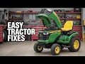 JOHN DEERE D105 DRIVE BELT INSTALL