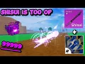 Shisui Godhuman One Shot Combo Update 20 Blox Fruits