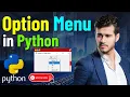 Option Menu Tkinter Python for Beginners Option Menu in Python Programming