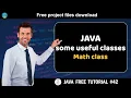 Java tutorial Some useful classes - Math class Java course for beginners