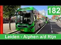Download Lagu Qbuzz lijn 182: Leiden - Alphen a/d Rijn | Qbuzz ZHN | Streekbuzz | 2025