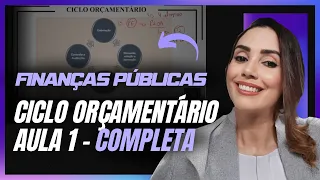 CICLO ORÇAMENTÁRIO | Aula 1 | O que você precisa saber | AFO