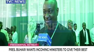 buhari wants incoming ministers to give their best