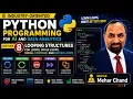 Lecture 8 Looping Structures Python ML Data Science MTTF