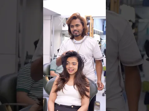 Gorgeous Layered Haircut Transformation 😍✂️ | Women’s Haircut | Shanuzz Salon #Shorts