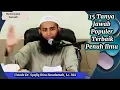 Download Lagu 15 Tanya Jawab Populer Terbaik Penuh Ilmu, Ustadz Syafiq Riza Basalamah