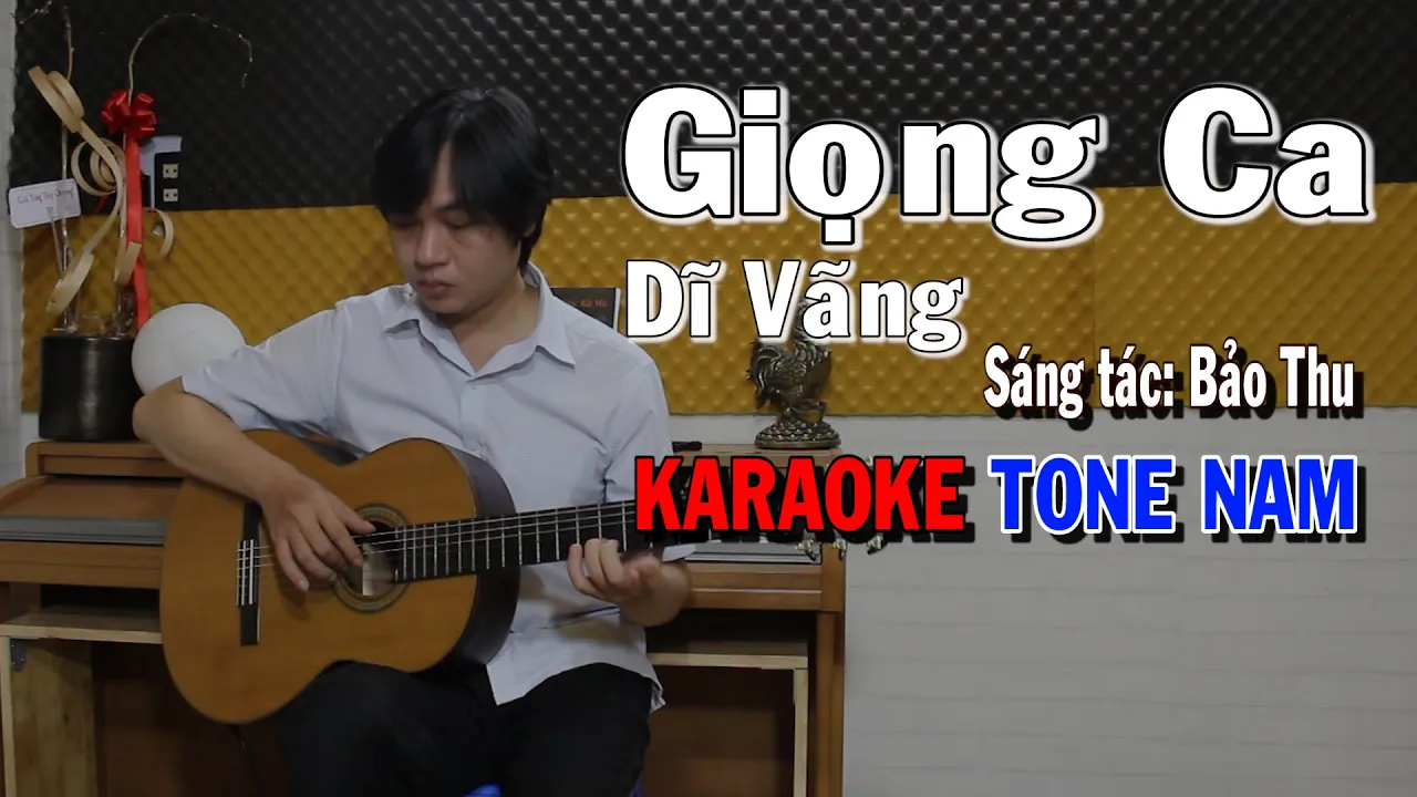 Giọng Ca Dĩ Vãng - Karaoke Tone Nam - NBC