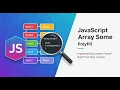 JavaScript Array Some Polyfill