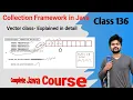 Java Collection Frame Work Series - Vector Class How Vector class works internally