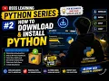 Install Python in 5 Minutes Python for Beginners Hindi Episode 2